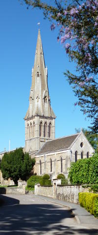 View of St Mary's from the south-east
